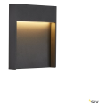 Flatt, applique extérieure, anthracite, led, 14w, 3000k/4000k, ip65