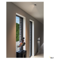 Numinos® gimble xs, encastré de plafond intérieur, 40°, noir/blanc, led, 7w, 2700k