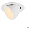 Numinos® gimble l, encastré de plafond intérieur, 55°, blanc, led, 25,4w, 3000k