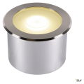 Dasar flat 120, encastré de sol extérieur, inox, led, 7w, 4000k, ip65/ip67, inox 304