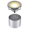 Dasar flat 120, encastré de sol extérieur, inox, led, 7w, 4000k, ip65/ip67, inox 304