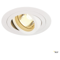 Spot encastré NEW TRIA I ROND GU10 BLANC MAT - SLV by Declic