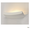 GL 102 CURVE, APPLIQUE BLANCHE EN PLÂTRE, R7S 78MM, MAX. 100W