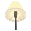ADEGAN, LAMPADAIRE E27 IP54, ANTHRACITE