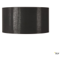 SLV by Declic FENDA, abat-jour, textile noir/cuivre, Ø70cm