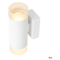 Astina up/down, applique intérieure, blanc, gu10/qpar51, 2x 10w max