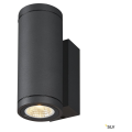 Enola, applique extérieure, rond, s, anthracite, led, 7w, 3000k/4000k, ip65, up/down