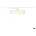 Panel track, spot pour rail 1 allumage intérieur, rectangulaire, blanc, led, 18w, 3000k