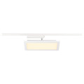 Panel track, spot pour rail 1 allumage intérieur, rectangulaire, blanc, led, 18w, 3000k