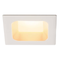 SLV by Declic VERLUX, encastré de plafond, blanc, 10W, 85x85mm, 3000K