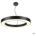 Slv by declic medo 90 ring, suspension, noir, smd led 3000k, 58w