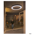 Slv by declic medo 90 ring, suspension, noir, smd led 3000k, 58w