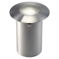 Encastré de sol rond LED Slv Trail-Lite 60 IP65 0,3W 3000K 4lm inox brossé
