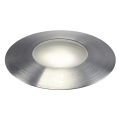 Encastré de sol rond LED Slv Trail-Lite 60 IP65 0,3W 3000K 4lm inox brossé