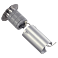 Encastré de sol rond LED Slv Trail-Lite 60 IP65 0,3W 3000K 4lm inox brossé