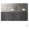 Encastré de sol rond LED Slv Trail-Lite 60 IP65 0,3W 3000K 4lm inox brossé