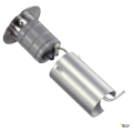Encastré de sol rond LED Slv Trail-Lite 60 IP65 0,3W 3000K 4lm inox brossé