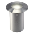Encastré de sol rond LED Slv Trail-Lite 60 IP65 0,3W 3000K 4lm inox brossé