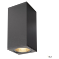 SLV by Declic BIG THEO WALL, applique, up/down, anthracite, 42W, LED 3000K, 2000lm