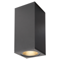 SLV by Declic BIG THEO WALL, applique, up/down, anthracite, 42W, LED 3000K, 2000lm