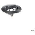 Easy-install qpar51, encastré de plafond intérieur, rond, alu brossé, gu10/qpar51, 20w max, rt 2012