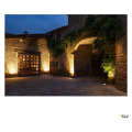 Dasar® 270, encastré de sol extérieur, symétrique, noir, led, 30w, 4000k, ip65/ip67, collerette inox 316