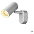 Noblo, applique et plafonnier intérieur, simple, argent, led, 8w, 2700k, variable triac