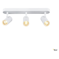 Noblo, applique et plafonnier intérieur, triple, blanc, led, 24w, 2700k, variable triac