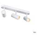 Noblo, applique et plafonnier intérieur, triple, blanc, led, 24w, 2700k, variable triac