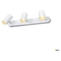 Noblo, applique et plafonnier intérieur, triple, blanc, led, 24w, 2700k, variable triac