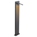 Abridor 100, borne extérieure, anthracite, led, 14w, 3000k/4000k, ip55