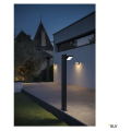 Abridor 100, borne extérieure, anthracite, led, 14w, 3000k/4000k, ip55