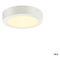 Senser 18, applique et plafonnier intérieur, rond, blanc mat, led, 12w, 3000k, variable triac