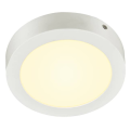 Senser 18, applique et plafonnier intérieur, rond, blanc mat, led, 12w, 3000k, variable triac