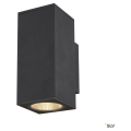 Enola, applique extérieure, carré, m, anthracite, led, 19w, 3000k/4000k, ip65, up/down