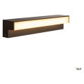 L-line out 60, borne extérieure, anthracite, led, 11,5w, 3000/4000k, interrupteur cct, ip65