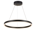 One 60, suspension intérieure, up/down, noir, led, 24w, 2700/3000k, interrupteur cct, variable triac