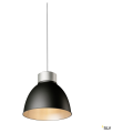 Para dome, suspension intérieure, gris, e27, 150w max