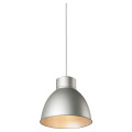 Para dome, suspension intérieure, gris, e27, 150w max