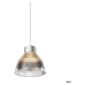 Para dome, suspension intérieure, gris, e27, 150w max