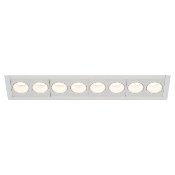 Milandos 8, encastré de plafond intérieur, blanc, led, 16w, 3000k