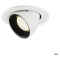 Numinos® gimble s, encastré de plafond intérieur, 40°, blanc/noir, led, 8,6w, 4000k