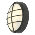 Applique murale BULAN GRILLE  RONDE ANTHRACITE E27 2X40W MAX - SLV by Declic