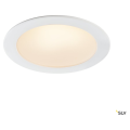 Akalo d83, encastré de plafond intérieur, blanc, led, 9w, 3000k/4200/5700k, variable triac