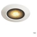 Varu, encastré de plafond intérieur/extérieur, blanc, gu10/led gu10 51mm, 5w max, ip20/ip65, rt 2012