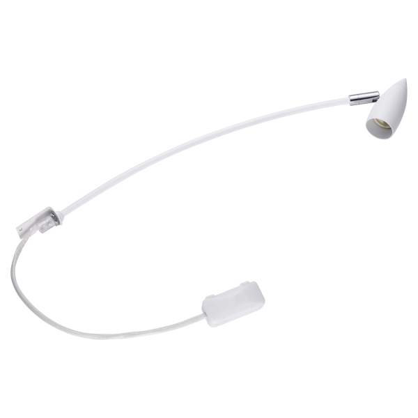 Display adl 50, spot sur tige intérieur, blanc, gu10/qpar51, 50w max