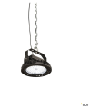 Para flac, suspension intérieure, noir, led, 104w, 4000k, variable dali