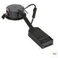 Easy-install slim led, encastré de plafond intérieur, rond, alu brossé, led, 6,2w, 4000k, rt 2012