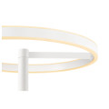 One straight fl, lampadaire blanc 20 w 1200/1200 lm 2700/3000 k cri 90 140 °