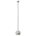 LIGHT EYE SUSPENSION AVEC PATERE, ES111, CHROME